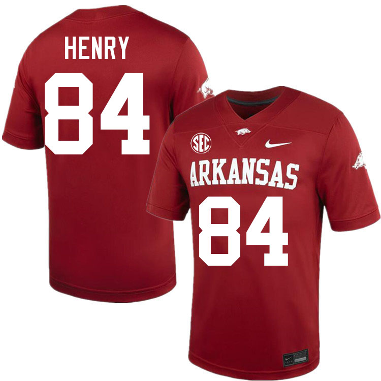 Hunter Henry Arkansas Jersey,Arkansas Razorbacks #84 Hunter Henry Jersey Youth College-Cardinal